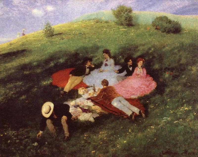Luncheon on the Grass, Merse, Pal Szinyei